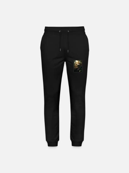 Sloths Sloth - Stanley/Stella Mover Unisex Organic Jogging Trousers - black
