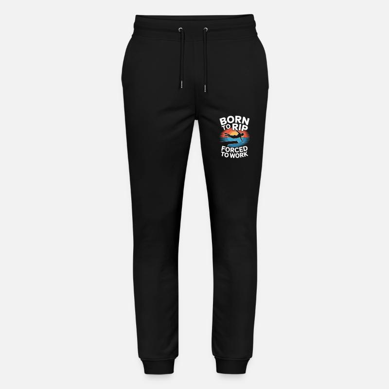Plongeoir - Pantalon de jogging bio MOVER Stanley/Stella unisexe - noir