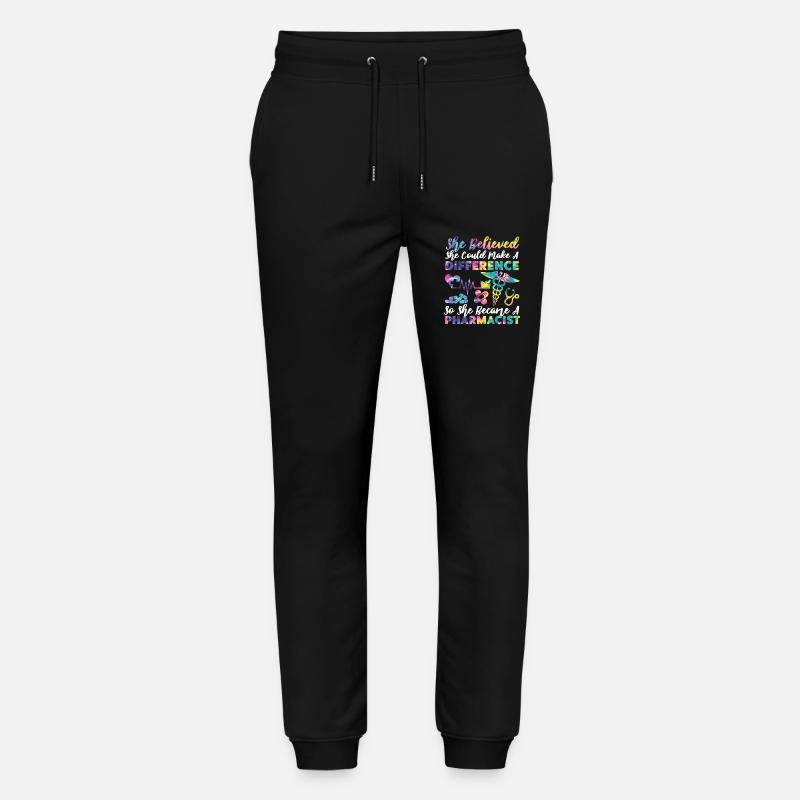 Pharmacy Tech Technician - Stanley/Stella Unisex Bio Jogginghose Mover  - Schwarz
