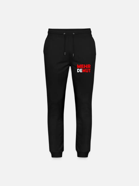 Demut - Stanley/Stella Unisex Bio Jogginghose Mover  - Schwarz