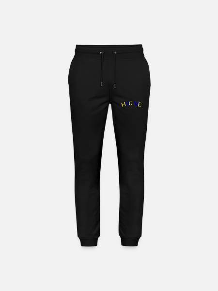 hug me - Stanley/Stella Mover Unisex Organic Jogging Trousers - black