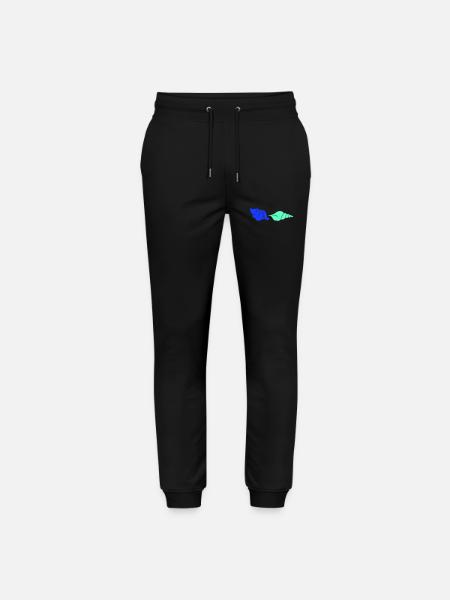 mussels - Stanley/Stella Mover Unisex Organic Jogging Trousers - black