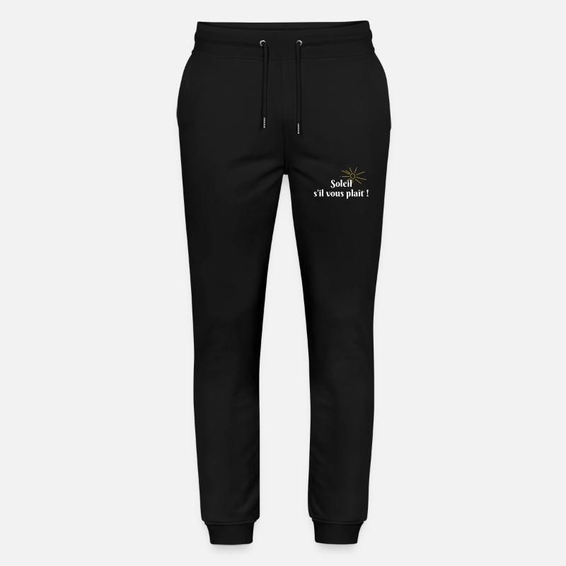 Soleil s’il vous plaît - Pantalon de jogging bio MOVER Stanley/Stella unisexe - noir
