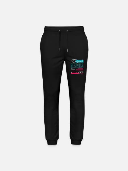 Nevada - Stanley/Stella Unisex Bio Jogginghose Mover  - Schwarz