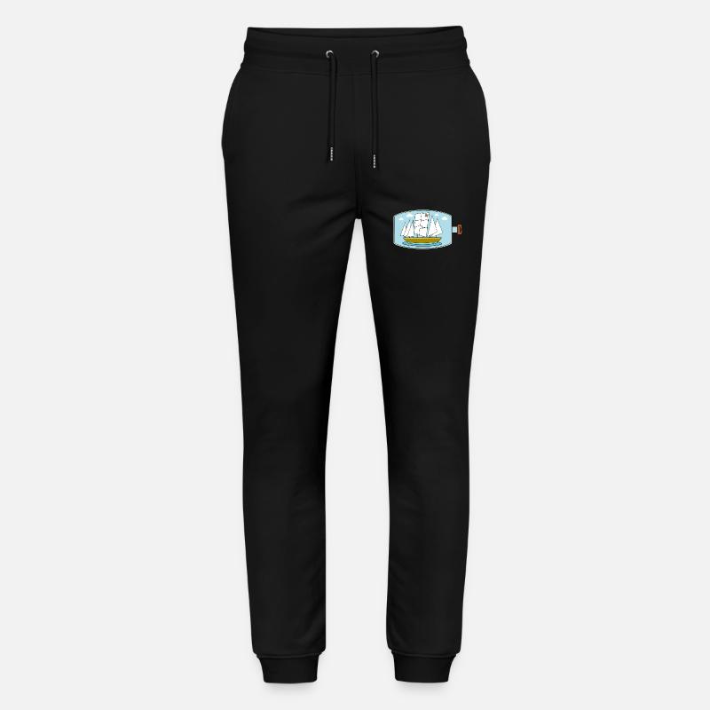 Buddelschiff - Stanley/Stella Unisex Bio Jogginghose Mover  - Schwarz