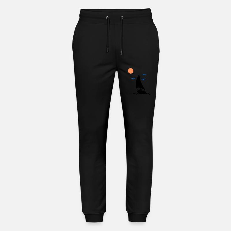 Voilier 02 - Pantalon de jogging bio MOVER Stanley/Stella unisexe - noir