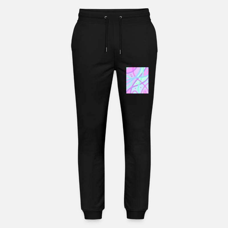 Pastell - Stanley/Stella Unisex Bio Jogginghose Mover  - Schwarz