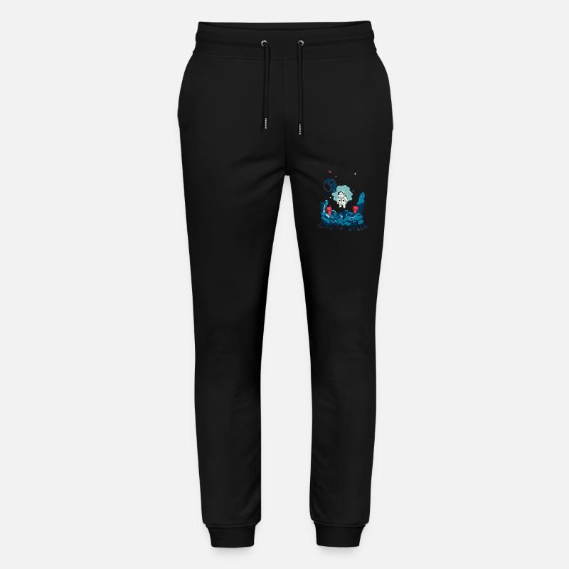 Lapin de l’espace - Pantalon de jogging bio MOVER Stanley/Stella unisexe - noir