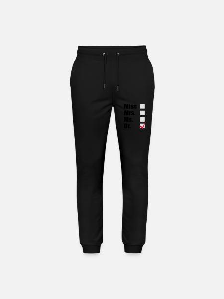 doctor - Stanley/Stella Mover Unisex Organic Jogging Trousers - black