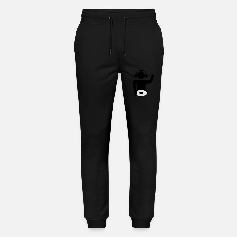 DJ - Stanley/Stella Unisex Bio Jogginghose Mover  - Schwarz