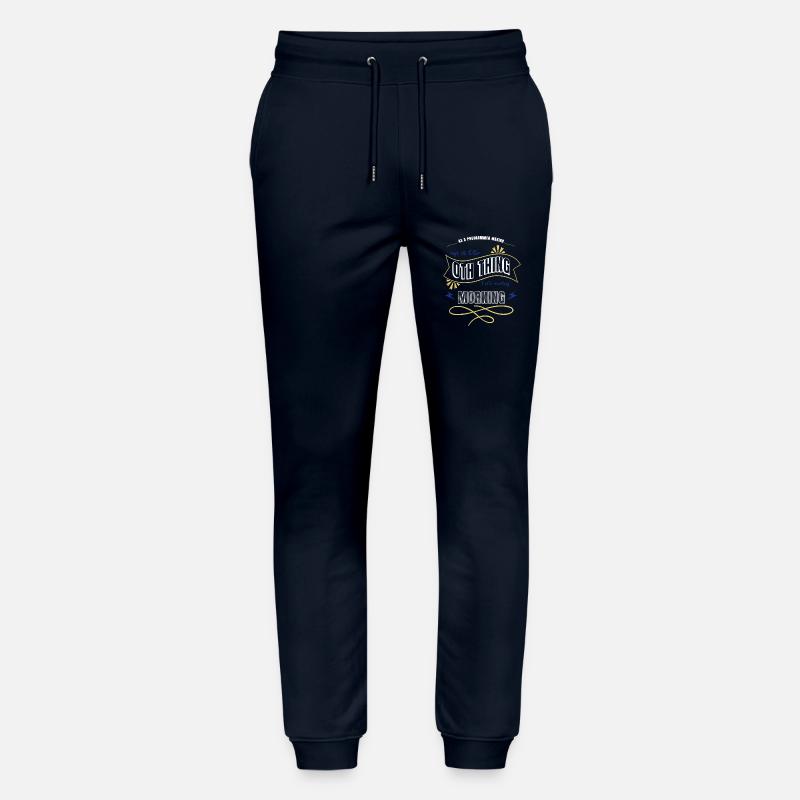 computers programming language present idea Stanley/Stella Mover Unisex Organic Jogging Trousers