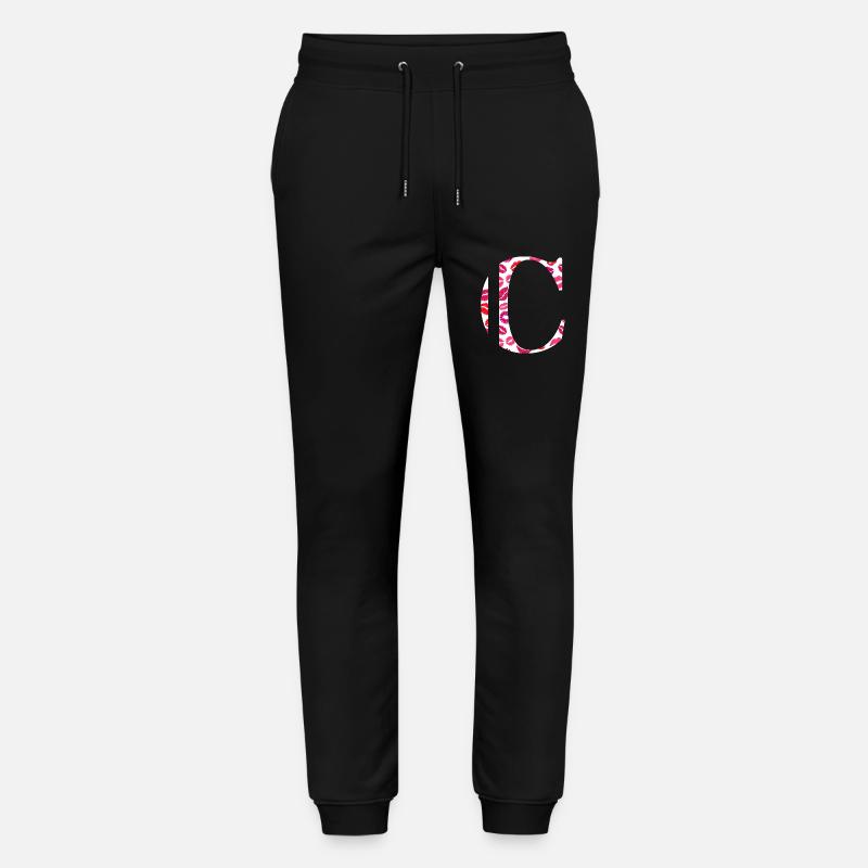 Lettre c bisous - Pantalon de jogging bio MOVER Stanley/Stella unisexe - noir