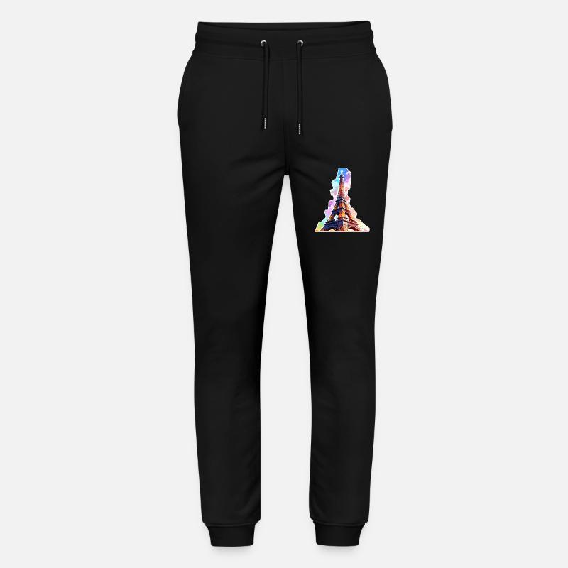 Eiffel tower #14 - Pantalon de jogging bio MOVER Stanley/Stella unisexe - noir