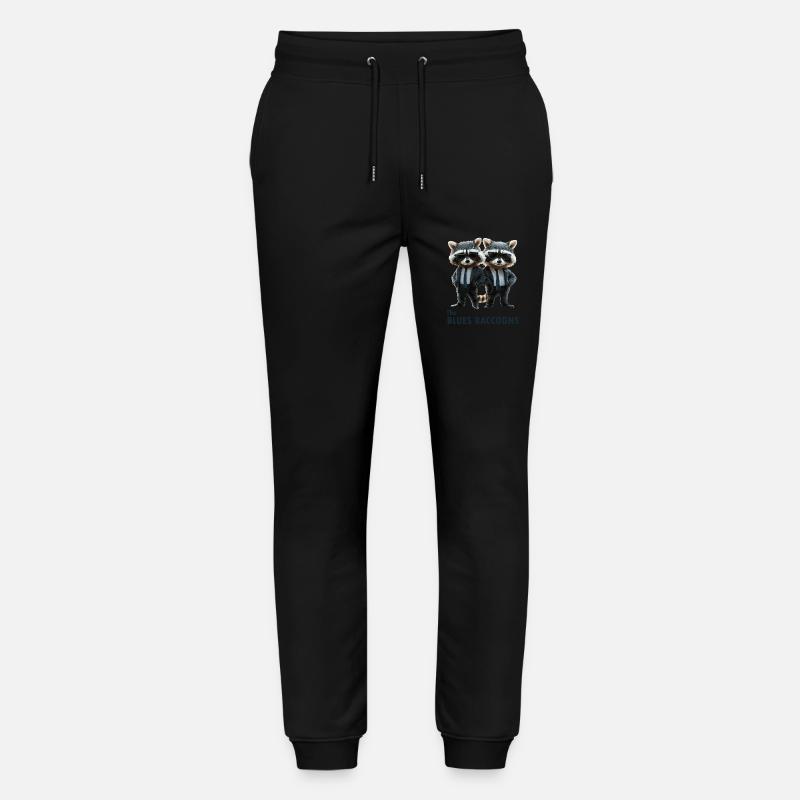 Les ratons laveurs bleus - Pantalon de jogging bio MOVER Stanley/Stella unisexe - noir