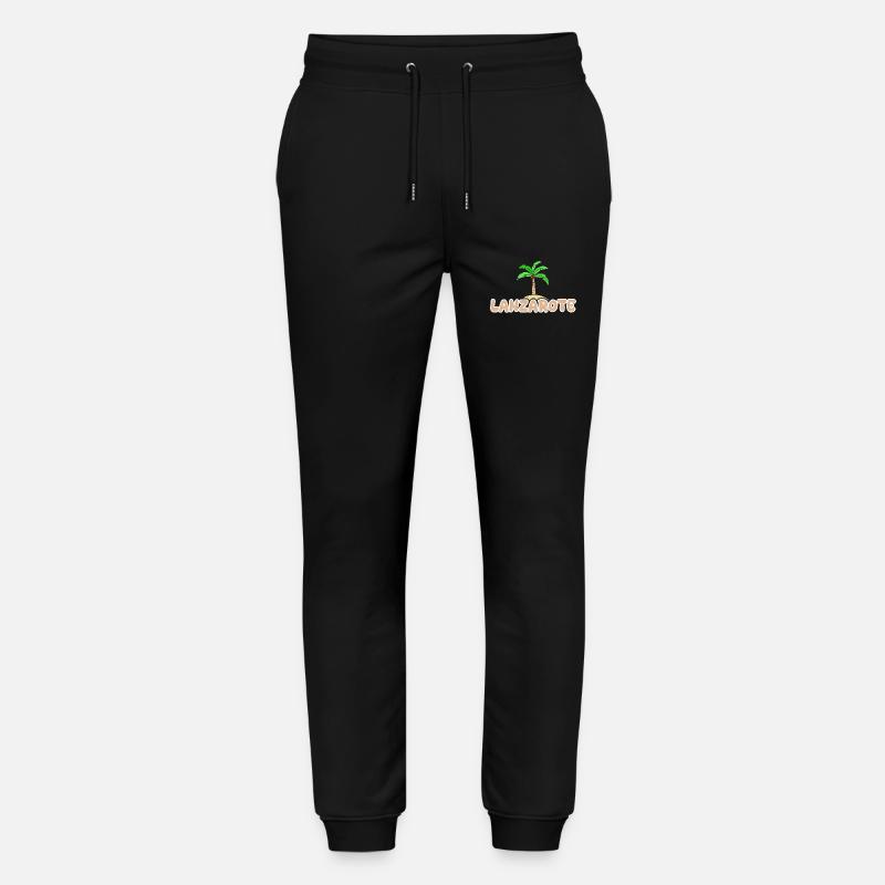 Lanzarote Lanzarote - Stanley/Stella Unisex Bio Jogginghose Mover  - Schwarz
