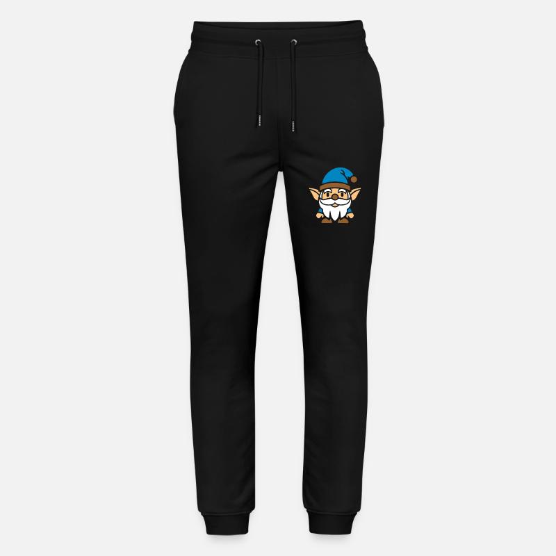 Zwerg - Stanley/Stella Unisex Bio Jogginghose Mover  - Schwarz