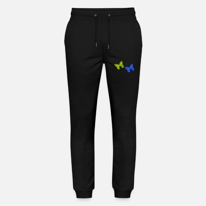 Papillon 2 - Pantalon de jogging bio MOVER Stanley/Stella unisexe - noir
