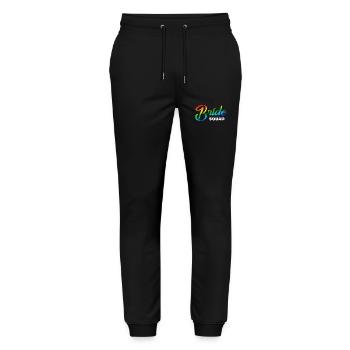 Bride Squad Rainbow - Stanley/Stella Mover Unisex Organic Jogging Trousers - black - Front - Marisol (170cm) & Nik (191cm)