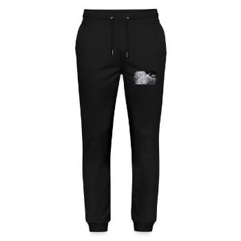 Nocturnal/Lost [Fifth] - Stanley/Stella Mover Unisex Organic Jogging Trousers - black - Front - Marisol (170cm) & Nik (191cm)