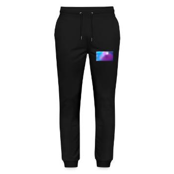 Yeux de dragon 55 - Pantalon de jogging bio MOVER Stanley/Stella unisexe - noir - Devant - Marisol (170cm) & Nik (191cm)