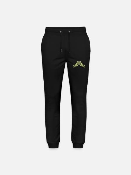 tiger attack - Stanley/Stella Unisex Bio Jogginghose Mover  - Schwarz