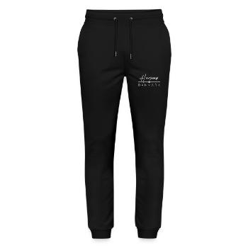 Dänemark - Horsens - Danmark - Denmark - Stanley/Stella Unisex Bio Jogginghose Mover  - Schwarz - Vorne - Marisol (170cm) & Nik (191cm)