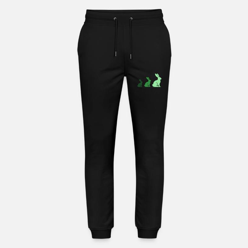 Lapin Lapin 3 - Pantalon de jogging bio MOVER Stanley/Stella unisexe - noir