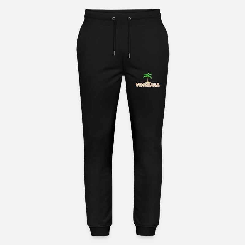 Venezuela - Stanley/Stella Unisex Bio Jogginghose Mover  - Schwarz