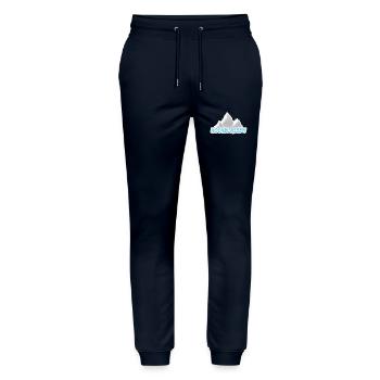 Mount Hochblassen - Stanley/Stella Mover Unisex Organic Jogging Trousers - navy - Front - Marisol (170cm) & Nik (191cm)