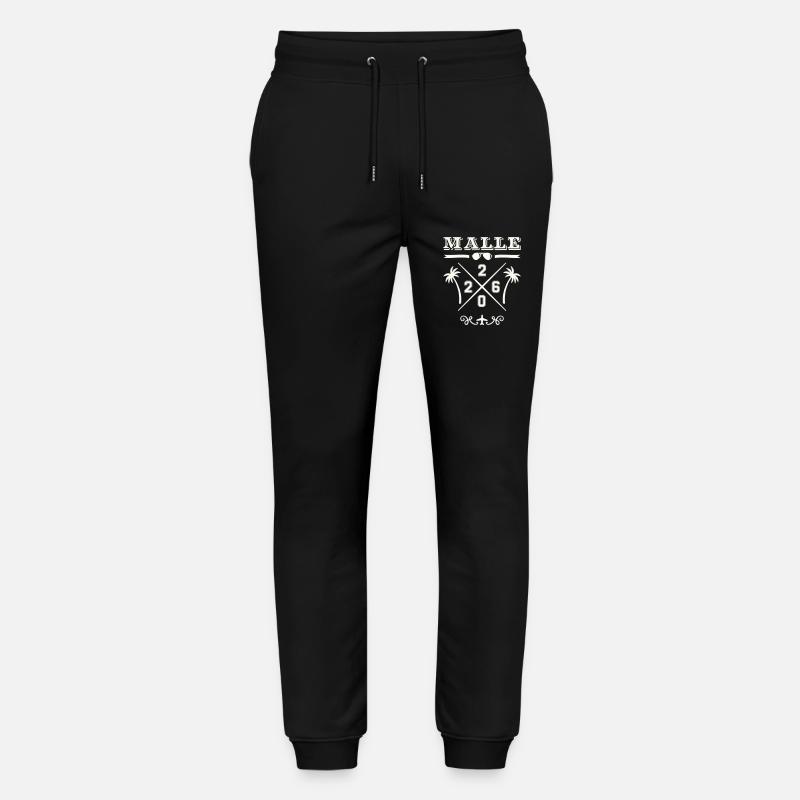 malle 2026 - Stanley/Stella Unisex Bio Jogginghose Mover  - Schwarz