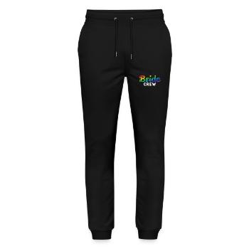 Bride Crew Rainbow W - Pantalon de jogging bio MOVER Stanley/Stella unisexe - noir - Devant - Marisol (170cm) & Nik (191cm)