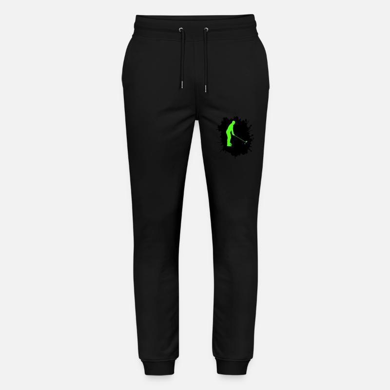 Golf Blobs - Pantalon de jogging bio MOVER Stanley/Stella unisexe - noir