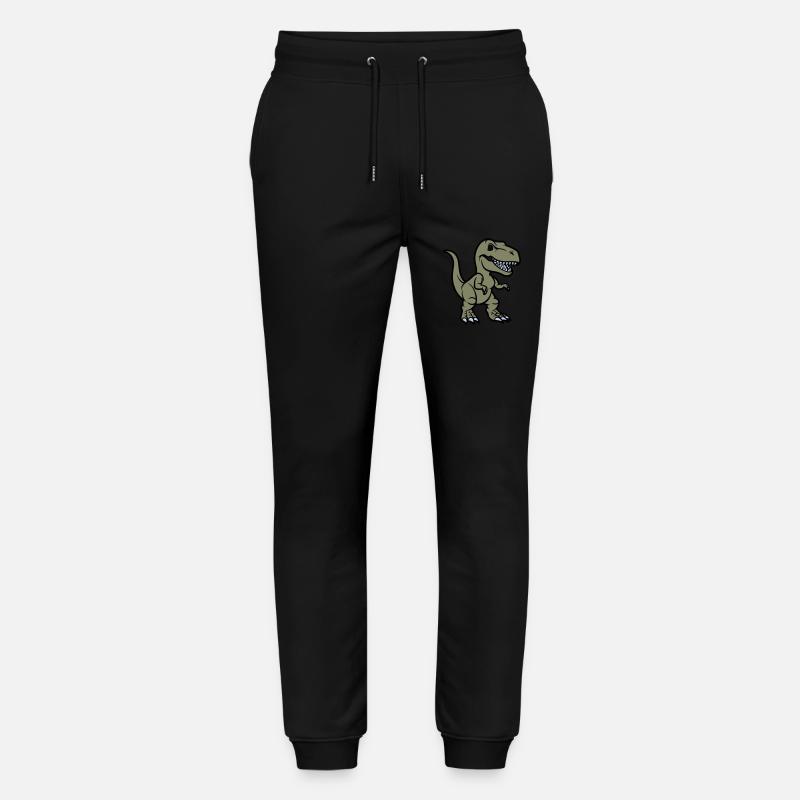 T Rex Comic Dinosaurier - Stanley/Stella Unisex Bio Jogginghose Mover  - Schwarz