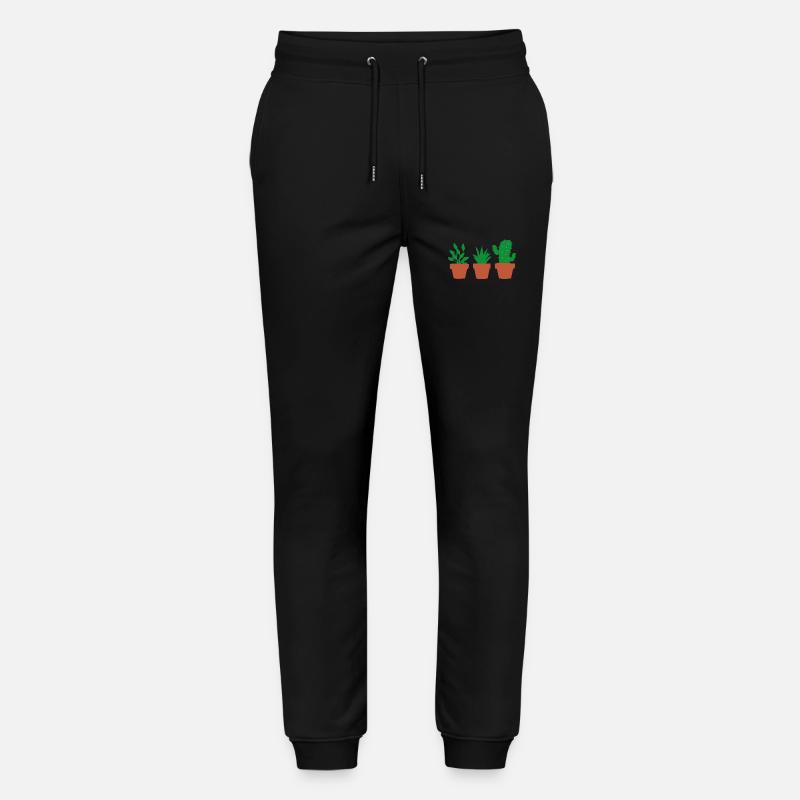 Pflanzen - Stanley/Stella Unisex Bio Jogginghose Mover  - Schwarz