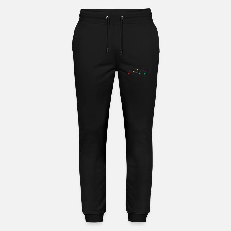 Stolz auf queer - Stanley/Stella Unisex Bio Jogginghose Mover  - Schwarz