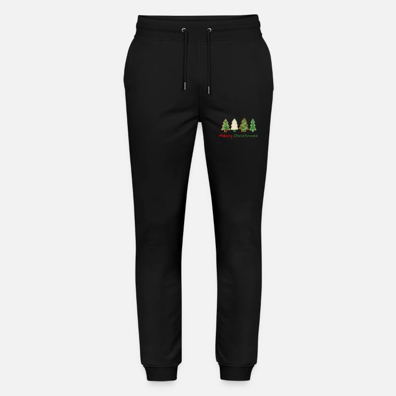 Merry Christmas 4 tree - Stanley/Stella Unisex Bio Jogginghose Mover  - Schwarz