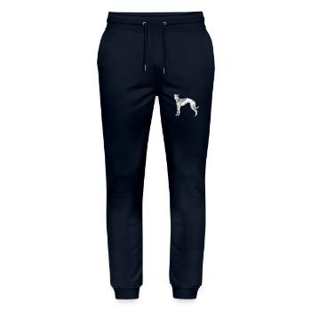 Whippet - Pantalon de jogging bio MOVER Stanley/Stella unisexe - marine - Devant - Marisol (170cm) & Nik (191cm)