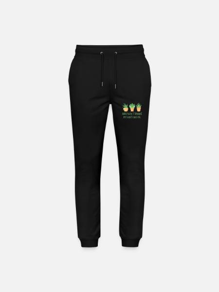 plants - Stanley/Stella Mover Unisex Organic Jogging Trousers - black