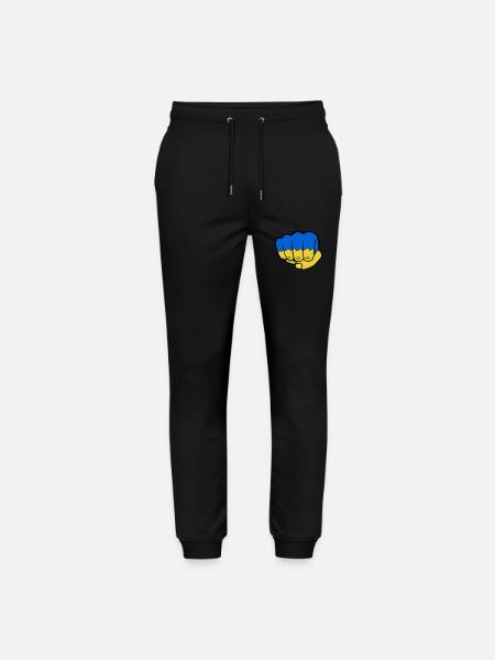 Ukraine Flag Faust - Stanley/Stella Mover Unisex Organic Jogging Trousers - black
