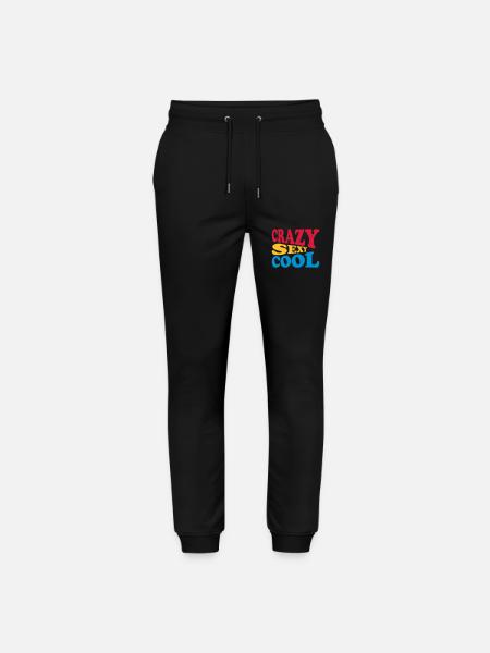 crazy sexy cool design - Stanley/Stella Mover Unisex Organic Jogging Trousers - black