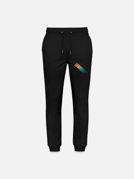 Retro Karting - Stanley/Stella Mover Unisex Organic Jogging Trousers - black