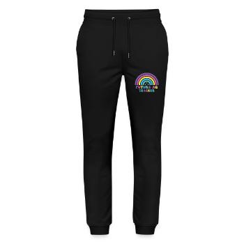 Future ag teacher - Stanley/Stella Mover Unisex Organic Jogging Trousers - black - Front - Marisol (170cm) & Nik (191cm)