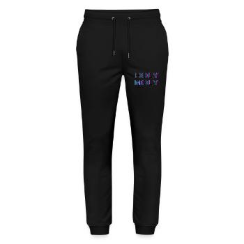 Holy Moly - Stanley/Stella Mover Unisex Organic Jogging Trousers - black - Front - Marisol (170cm) & Nik (191cm)