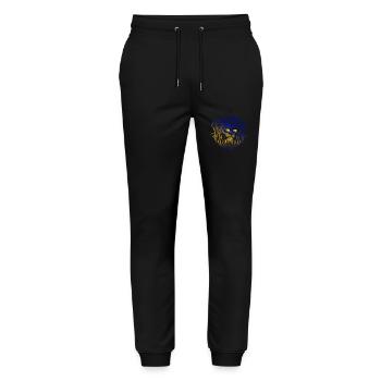 Bosnia and Herzegovina - Stanley/Stella Mover Unisex Organic Jogging Trousers - black - Front - Marisol (170cm) & Nik (191cm)
