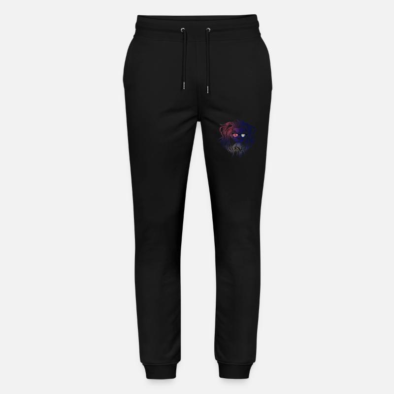 Anguilla - Stanley/Stella Unisex Bio Jogginghose Mover  - Schwarz