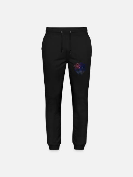 Falkland Islands - Stanley/Stella Mover Unisex Organic Jogging Trousers - black
