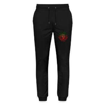 Portugal - Stanley/Stella Mover Unisex Organic Jogging Trousers - black - Front - Marisol (170cm) & Nik (191cm)