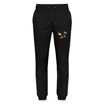 Do Your Own Thing - Mach dein eigenes Ding - Stanley/Stella Unisex Bio Jogginghose Mover  - Schwarz - Vorne - Marisol (170cm) & Nik (191cm)