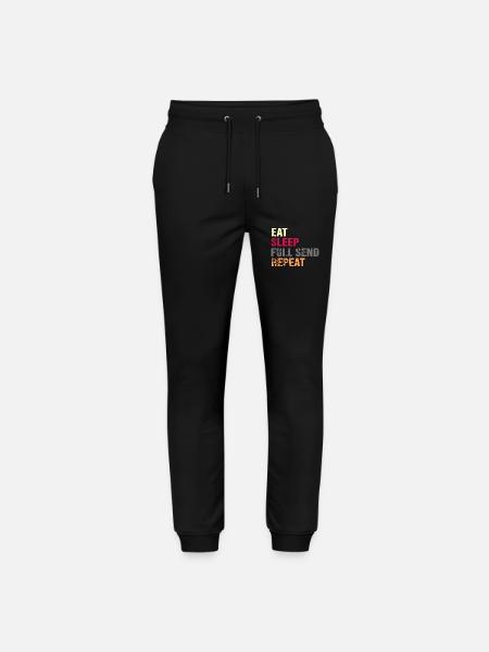 Parkour "Full Send" Freerunning - Stanley/Stella Mover Unisex Organic Jogging Trousers - black