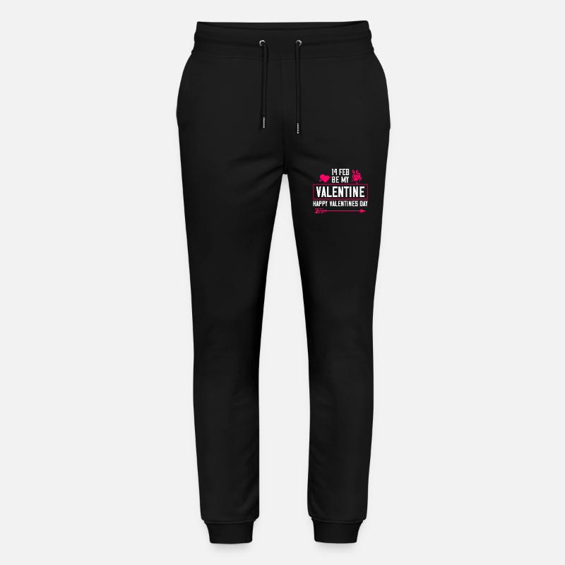 Joyeuse Saint-Valentin - Pantalon de jogging bio MOVER Stanley/Stella unisexe - noir